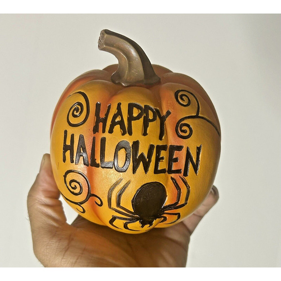 Happy Halloween Pumpkin Decor - Picture 2 of 7